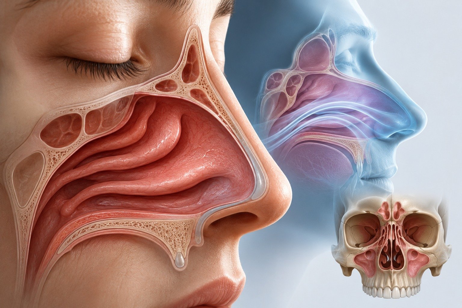 Anatomía y fisiología nasal: la base de toda la práctica ORL